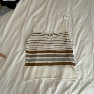 Knit tank top